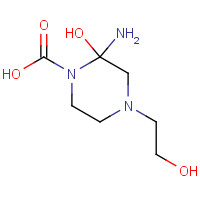 116882-73-6 4-(2-HYDROXYETHYL)-PIPERAZINE-1-CARBOXYLIC ACID AMIDE chemical structure