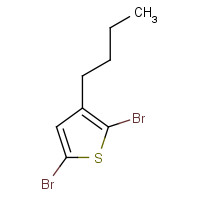 116971-10-9 2,5-DIBROMO-3-BUTYLTHIOPHENE chemical structure