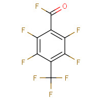 117338-23-5 2,3,5,6-TETRAFLUORO-4-TRIFLUOROMETHYL-BENZOYL FLUORIDE chemical structure