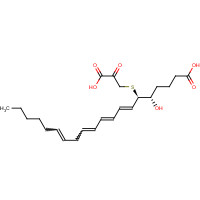 117675-20-4 5S-HYDROXY-6R-(S-(2-OXO-3-THIOPROPIONYL))-7E,9E,11Z,14Z-EICOSATETRAENOIC ACID chemical structure