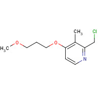 117977-20-5 2-Chloromethyl-4-(3-methoxypropoxy)-3-methylpyridin chemical structure