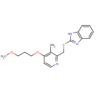 117977-21-6 2-{[4-(3-Methoxypropoxy)-3-methylpyridine-2-yl]methylthio}-1H-benzimidazole chemical structure