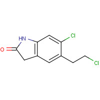 118289-55-7 5-Chloroethyl-6-chloro-1,3-dihydro-2H-indole-2-one chemical structure