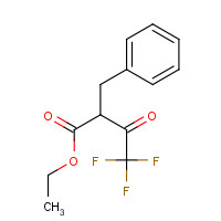 118642-72-1 2-BENZYL-4,4,4-TRIFLUORO-3-OXOBUTYRIC ACID ETHYL ESTER chemical structure