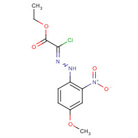 119750-09-3 ETHYL 2-CHLORO-2-[2-(4-METHOXY-2-NITROPHENYL)HYDRAZONO]ACETATE chemical structure
