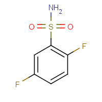 120022-63-1 2,5-DIFLUOROBENZENESULFONAMIDE chemical structure