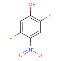 120103-18-6 2,5-DIFLUORO-4-NITROPHENOL chemical structure