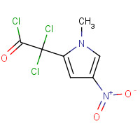 120122-47-6 1-METHYL-4-NITRO-2-(TRICHLOROACETYL)-1H-PYRROLE chemical structure