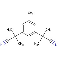 120511-72-0 3,5-Bis(2-cyanoprop-2-yl)toluene chemical structure