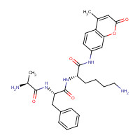 120928-02-1 H-ALA-PHE-LYS-AMC TRIFLUOROACETATE SALT chemical structure