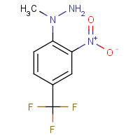 120940-43-4 1-METHYL-1-[2-NITRO-4-(TRIFLUOROMETHYL)PHENYL]HYDRAZINE chemical structure