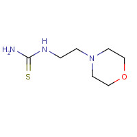 122641-10-5 1-(2-MORPHOLINOETHYL)-2-THIOUREA chemical structure