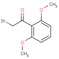 123184-19-0 2-BROMO-1-(2,6-DIMETHOXYPHENYL)ETHANONE chemical structure