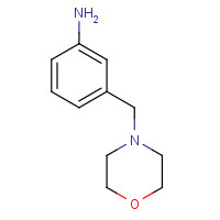 123207-48-7 3-(MORPHOLIN-4-YLMETHYL)ANILINE chemical structure