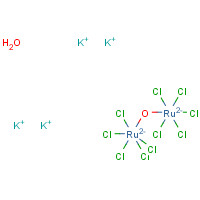 123359-44-4 POTASSIUM MU-OXOBIS[PENTACHLORORUTHENATE(IV)] HYDRATE chemical structure