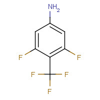 123950-44-7 4-AMINO-2,6-DIFLUOROBENZOTRIFLUORIDE chemical structure