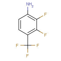 123950-46-9 2.3-DIFLUORO 4-TRIFLUOROMETHOXYANILINE chemical structure
