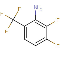 124185-34-8 2,3-DIFLUORO-6-(TRIFLUOROMETHYL)ANILINE chemical structure