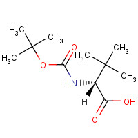 124655-17-0 BOC-D-ALPHA-T-BUTYLGLYCINE chemical structure