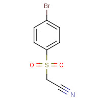 126891-45-0 4-BROMOBENZENESULPHONYLACETONITRILE chemical structure