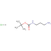 127346-48-9 N-BOC-1,3-DIAMINOPROPANE HYDROCHLORIDE chemical structure