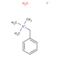 127582-36-9 BENZYLTRIMETHYLAMMONIUM FLUORIDE HYDRATE chemical structure