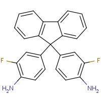 127926-65-2 9,9-BIS(4-AMINO-3-FLUOROPHENYL)FLUORENE chemical structure