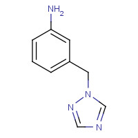 127988-22-1 3-(1H-1,2,4-TRIAZOL-1-YLMETHYL)ANILINE chemical structure