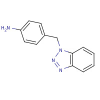 129075-89-4 4-(1H-1,2,3-BENZOTRIAZOL-1-YLMETHYL)PHENYLAMINE chemical structure