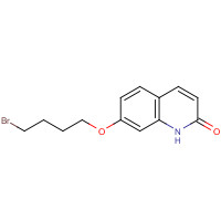 129722-34-5 3,4-Dihydro-7-(4-bromobutoxy)-2(1H)-quinolinone chemical structure