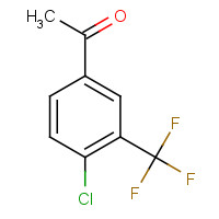 129825-11-2 4'-CHLORO-3'-(TRIFLUOROMETHYL)ACETOPHENONE chemical structure