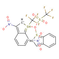 129922-37-8 S-(TRIFLUOROMETHYL)-3,7-DINITRODIBENZOTHIOPHENIUM TRIFLUOROMETHANESULFONATE chemical structure