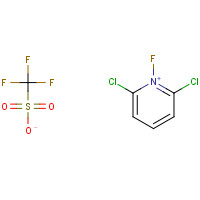130433-68-0 1-FLUORO-2,6-DICHLOROPYRIDINIUM TRIFLATE chemical structure