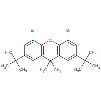 130525-43-8 4,5-DIBROMO-2,7-DI-TERT-BUTYL-9,9-DIMETHYLXANTHENE chemical structure