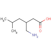 130912-52-6 3-(Aminomethyl)-5-methylhexanoic acid chemical structure