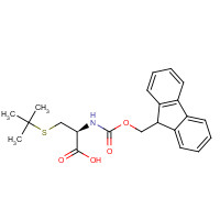 131766-22-8 FMOC-D-CYS(TBU)-OH chemical structure