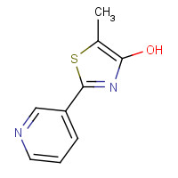 131786-48-6 5-METHYL-2-(3-PYRIDINYL)-1,3-THIAZOL-4-OL chemical structure