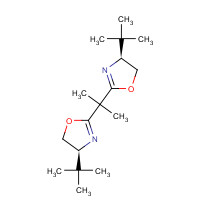 131833-93-7 (S,S)-(-)-2,2'-ISOPROPYLIDENEBIS(4-TERT-BUTYL-2-OXAZOLINE) chemical structure