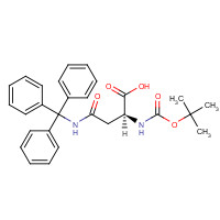132388-68-2 Boc-N-beta-Trityl-L-asparagine chemical structure
