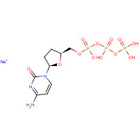 132619-66-0 2',3'-DIDEOXYCYTIDINE 5'-TRIPHOSPHATE SODIUM SALT chemical structure