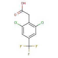 132992-36-0 2,6-DICHLORO-4-(TRIFLUOROMETHYL)PHENYLACETIC ACID chemical structure