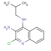 133860-76-1 2-Chloro-N4-(2-methypropyl)-3,4-quinolinediamine chemical structure