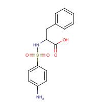 133978-59-3 2-(4-AMINO-BENZENESULFONYLAMINO)-3-PHENYL-PROPIONIC ACID chemical structure