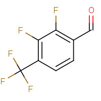 134099-20-0 2,3-Difluoro-4-(trifluoromethyl)benzaldehyde chemical structure