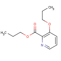134319-22-5 3-N-PROPOXYPICOLINIC ACID N-PROPYL ESTER chemical structure
