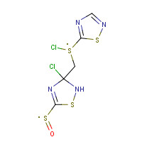 135379-15-6 3-CHLORO-5-[(3-CHLORO-1,2,4-THIADIAZOL-5-YLTHIO)METHYLSULFINYL]-1,2,4-THIADIAZOLE chemical structure