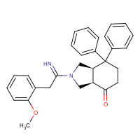 135911-02-3 (3AR,7AR)-OCTAHYDRO-2-[1-IMINO-2-(2-METHOXYPHENYL)ETHYL]-7,7-DIPHENYL-4H-ISOINDOL-4-ONE chemical structure