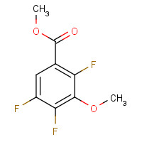 136897-64-8 2,4,5-Trifluoro-3-methoxy-benzoic acid methyl ester chemical structure