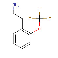 137218-26-9 (2-[2-(TRIFLUOROMETHOXY)PHENYL]ETHYL)AMINE chemical structure