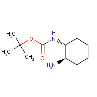 137731-41-0 1-N-BOC-1,2-TRANS-CYCLOHEXYLDIAMINE chemical structure